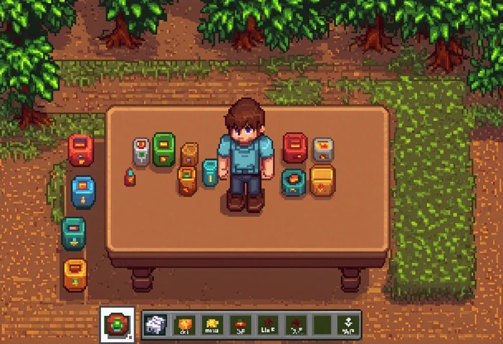 Minecraft crafting