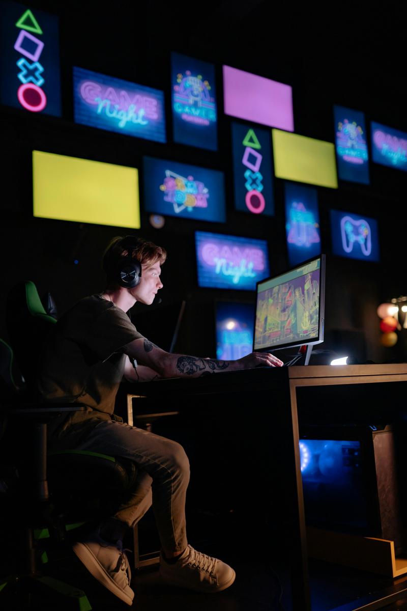 gaming setup