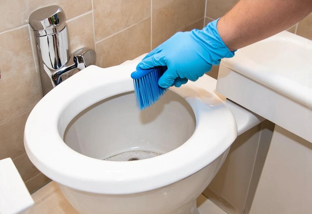toilet cleaning